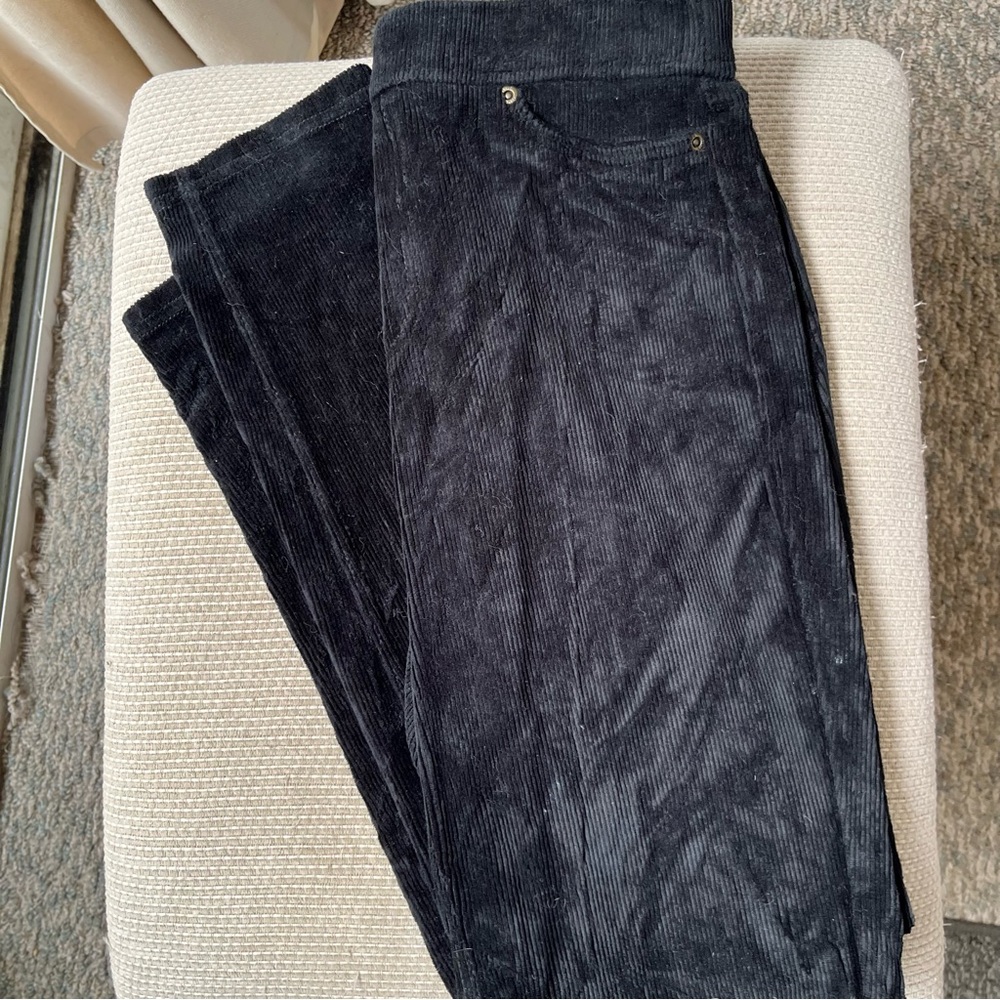 Girls Hue corduroy leggings xl
